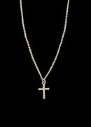 Rhinestone Cross Chain