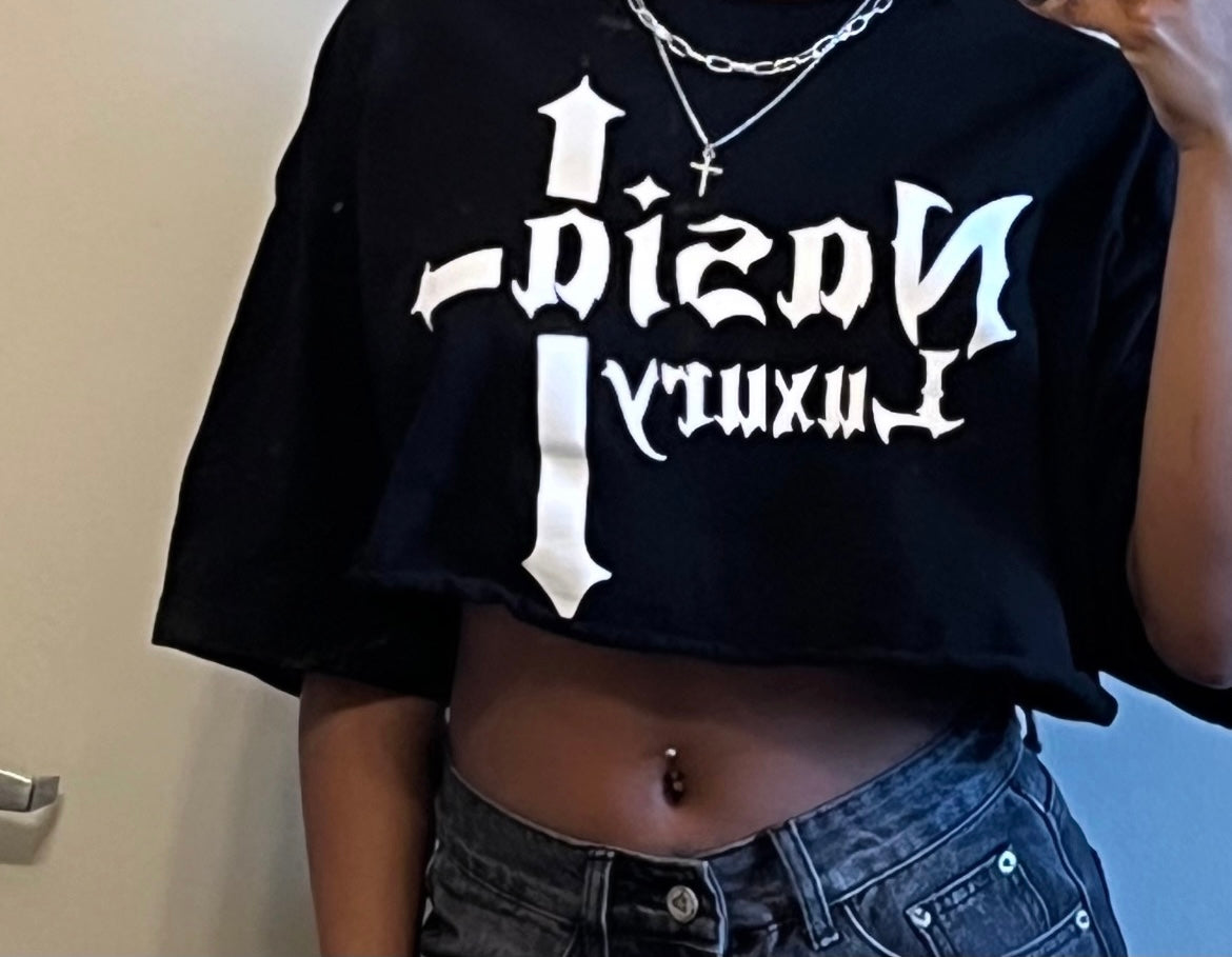 NasiaLuxury Cropped Tee